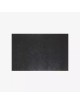 TAPETE HOME AGULHADO LISO PRETO 39X59CM